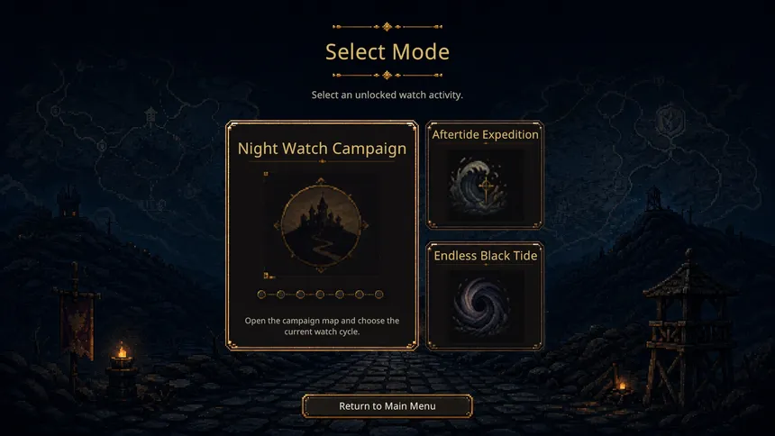 Скриншот 4 к игре Seven Nights of the Black Tide