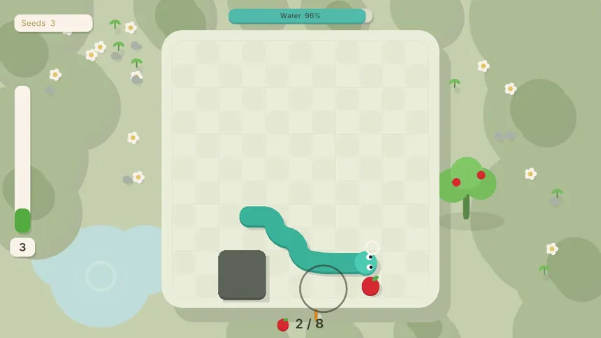 Скриншот 1 к игре My Snake Likes Apples