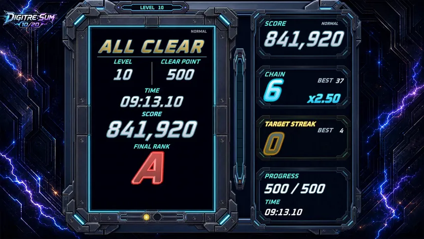 Скриншот 4 к игре DIGITRE:SUM 10/20