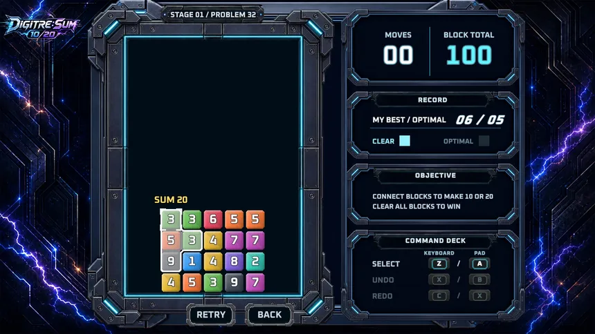 Скриншот 5 к игре DIGITRE:SUM 10/20