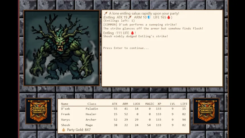 Скриншот 4 к игре Samgood Chronicles DragonFall