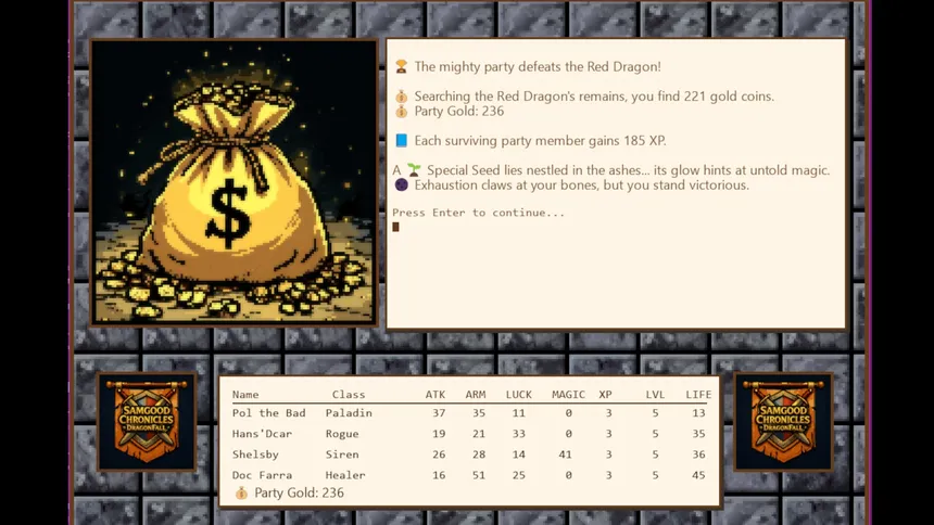 Скриншот 8 к игре Samgood Chronicles DragonFall