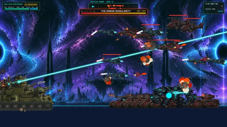 Скриншот 4 к игре Rolling Fortress