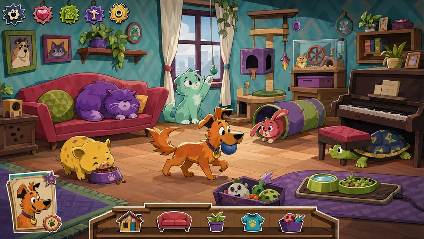 Скриншот 2 к игре Happy Pawlets
