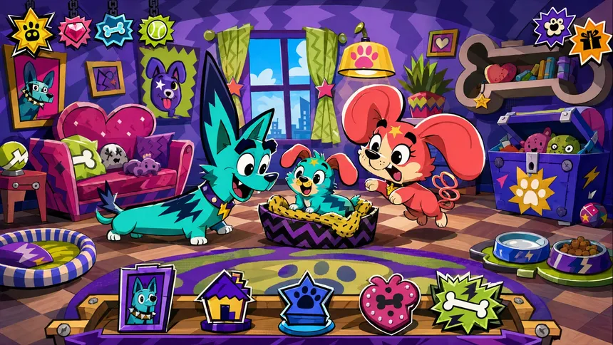Скриншот 4 к игре Happy Pawlets
