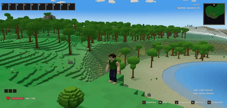 Скриншот 1 к игре Voxel Wild
