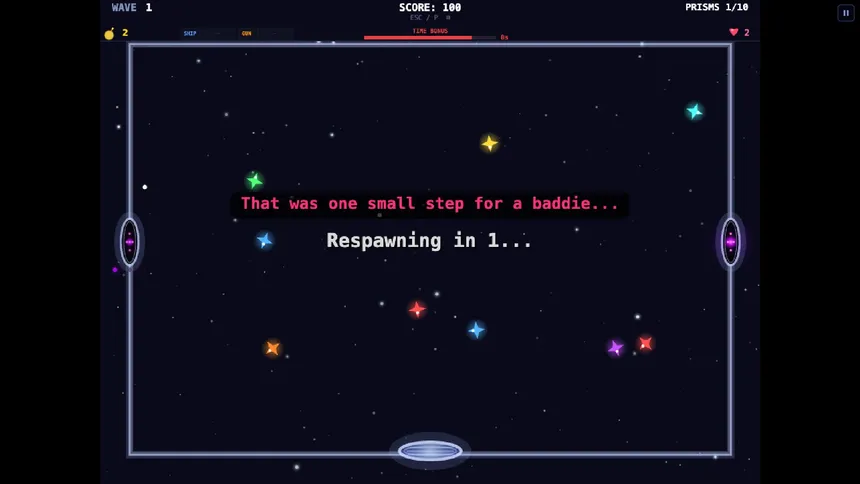 Скриншот 1 к игре Prism Panic