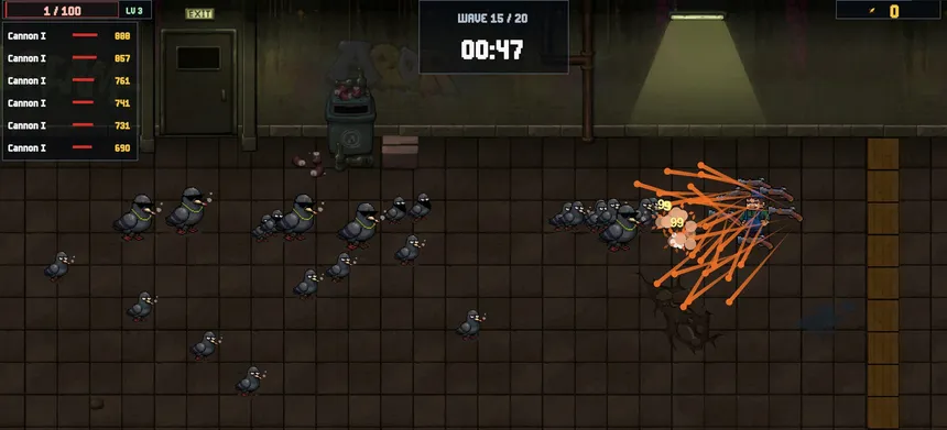 Скриншот 2 к игре Pigeons Must Die!