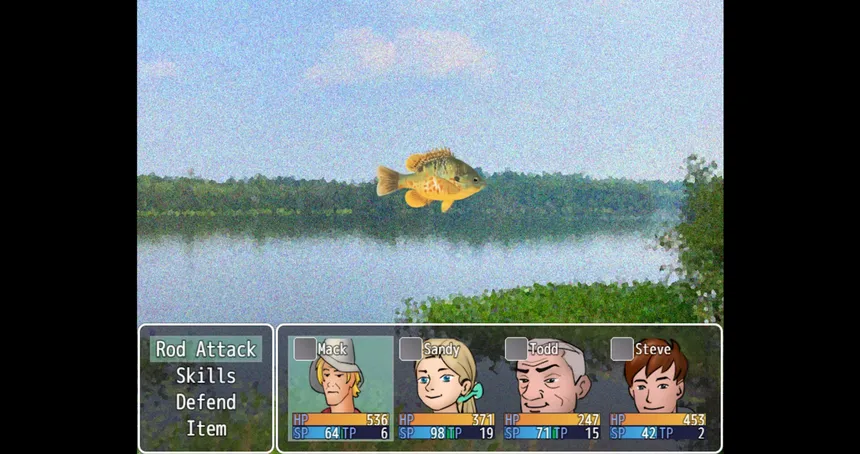 Скриншот 6 к игре Deep Trouble: A Fishing RPG