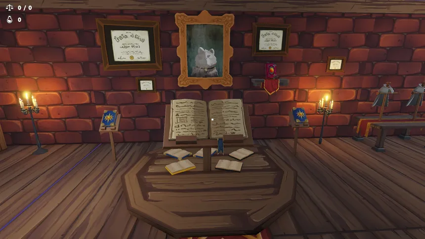 Скриншот 1 к игре The Retired Mage's Apprentice: Tidy Up the Magic Tower