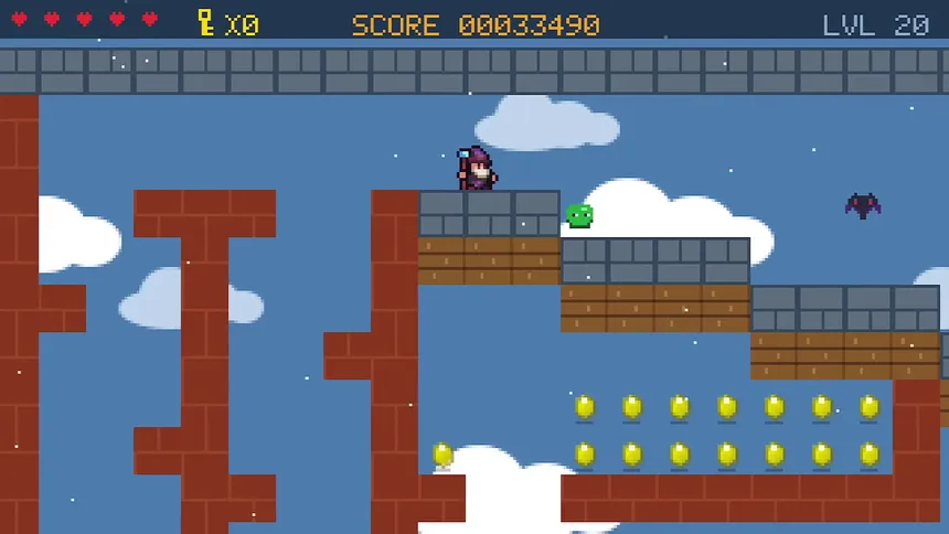 Скриншот 2 к игре Arcane Dash - A Pixel Adventure