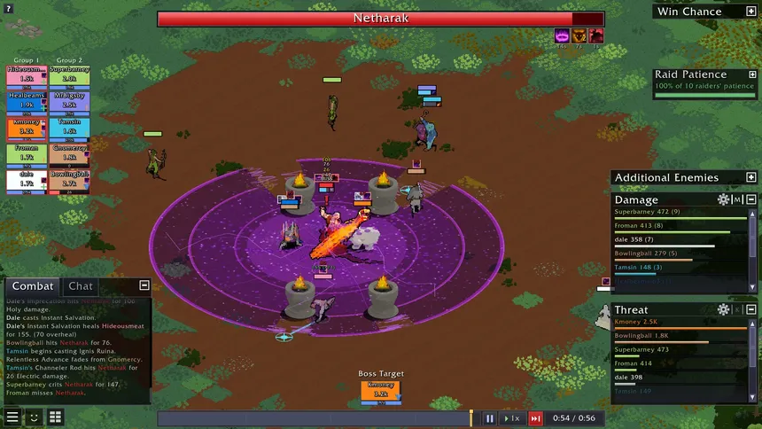 Скриншот 1 к игре Theorycraft: Raiding Guild Simulator