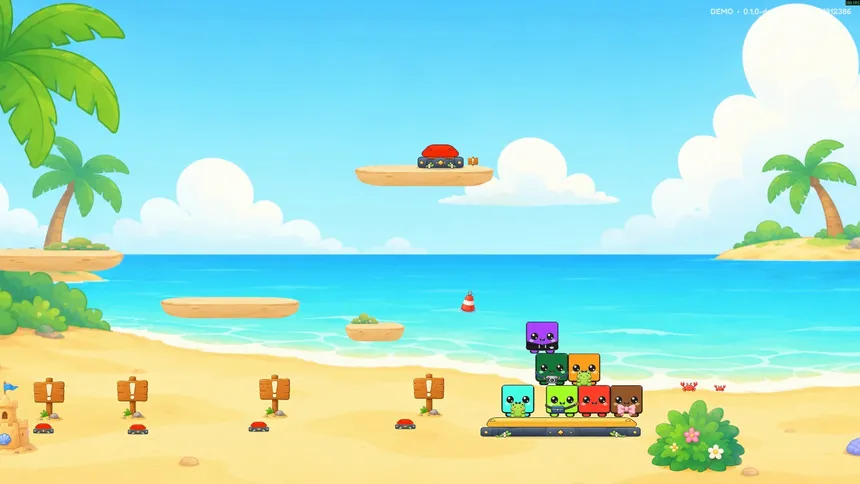 Скриншот 2 к игре Squarelings