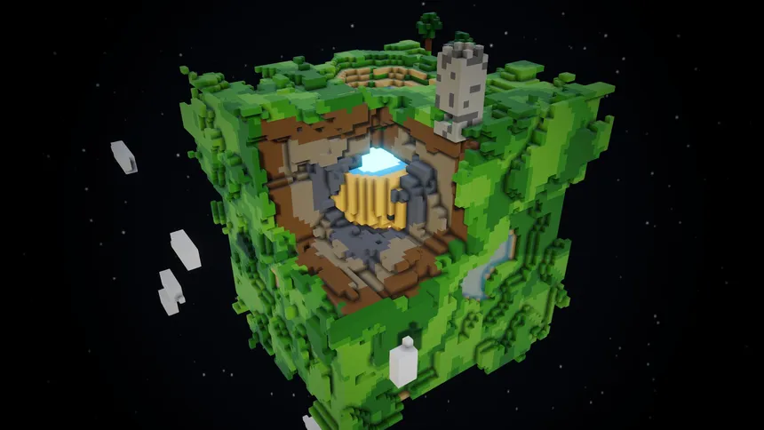 Скриншот 1 к игре 10 Billion Blocks