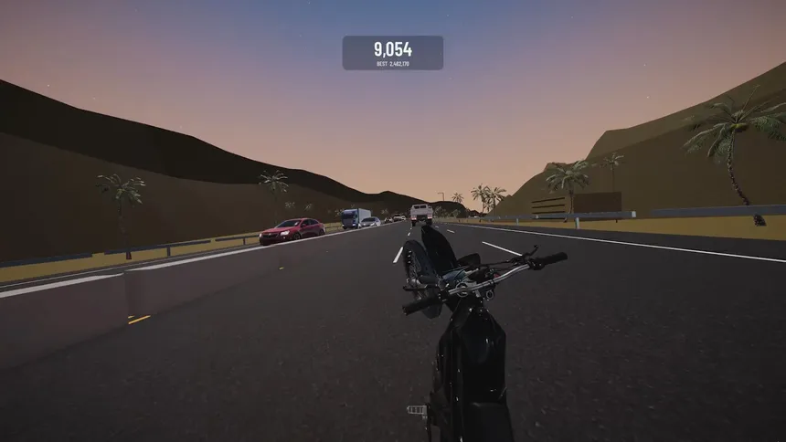 Скриншот 3 к игре Wheelie Run