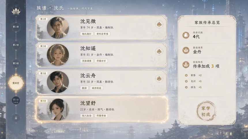 Скриншот 5 к игре 别人家孩子都筑基了！