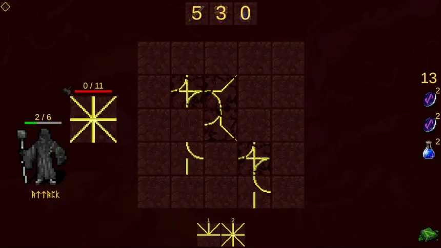 Скриншот 4 к игре Rogue Runes