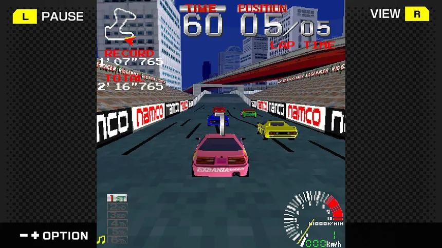 Скриншот 4 к игре G-MODE Archives+ RIDGE RACER