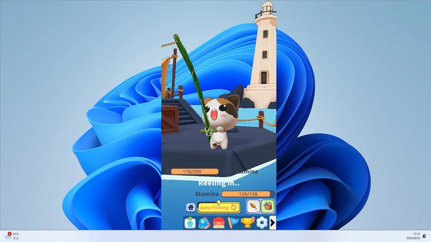 Скриншот 4 к игре Little Cat Goes Fishing