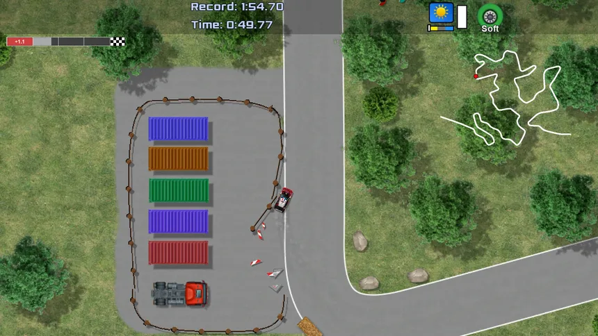 Скриншот 4 к игре Ultimate Rally 2D