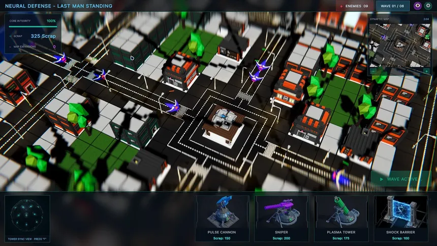 Скриншот 1 к игре Neural Defense