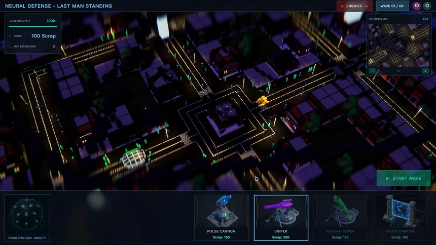 Скриншот 4 к игре Neural Defense