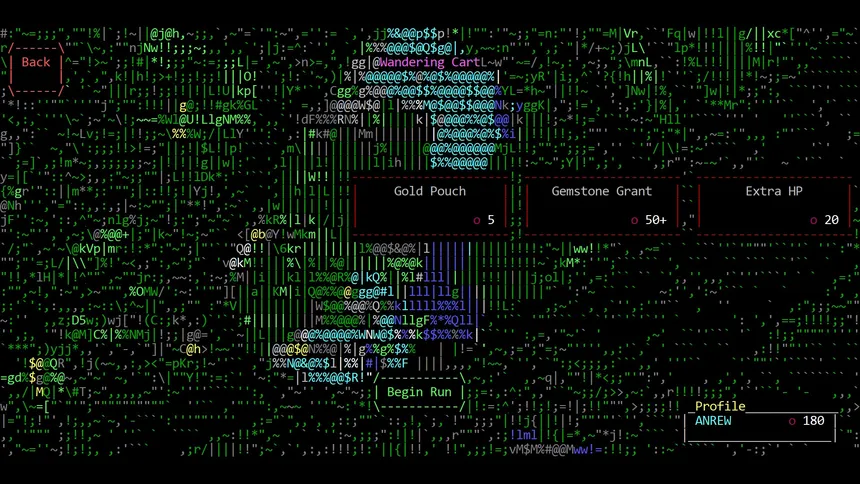 Скриншот 1 к игре ASCII Dungeon Crawl