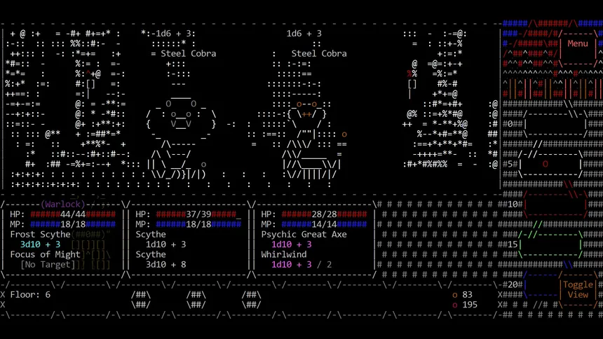 Скриншот 4 к игре ASCII Dungeon Crawl