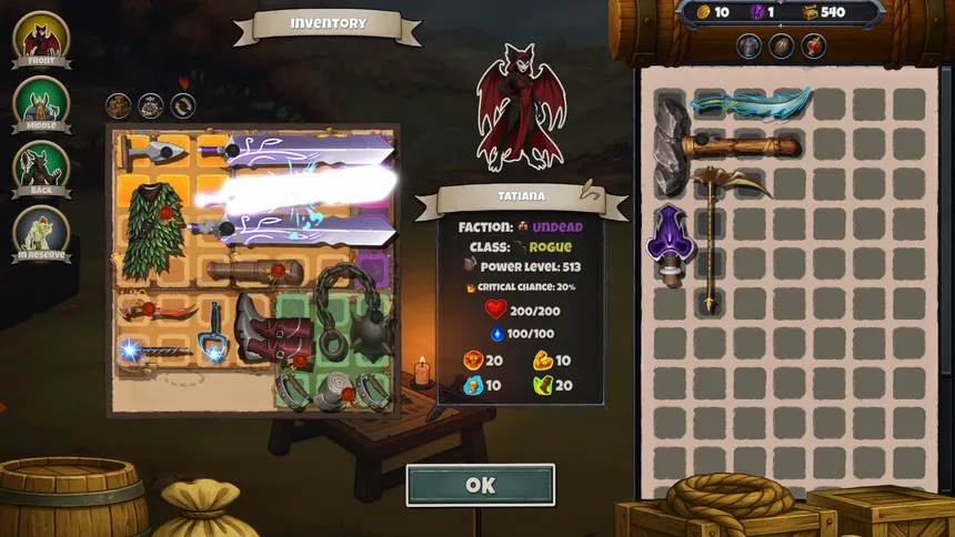 Скриншот 2 к игре Cardboard Gladiators