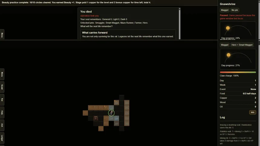 Скриншот 1 к игре The Burrow Takes Heaven