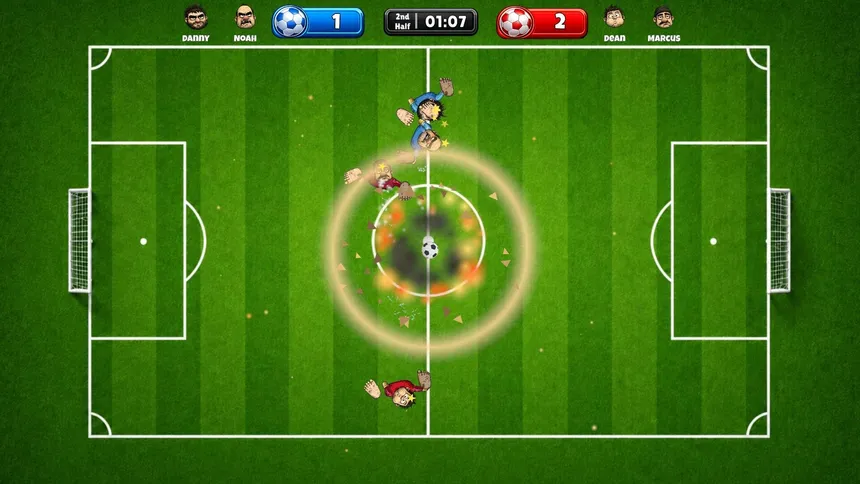Скриншот 1 к игре BIG FEET: Football Chaos