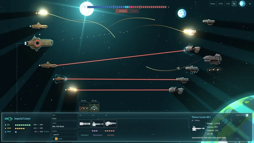 Скриншот 1 к игре Our Fleet Is In Orbit