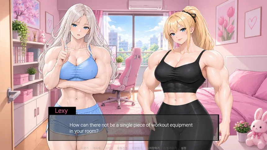Скриншот 2 к игре Muscle Girl Lexy: My Personal Trainer