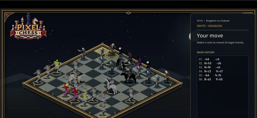 Скриншот 3 к игре Pixel Chess