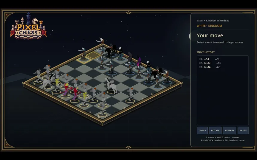 Скриншот 4 к игре Pixel Chess
