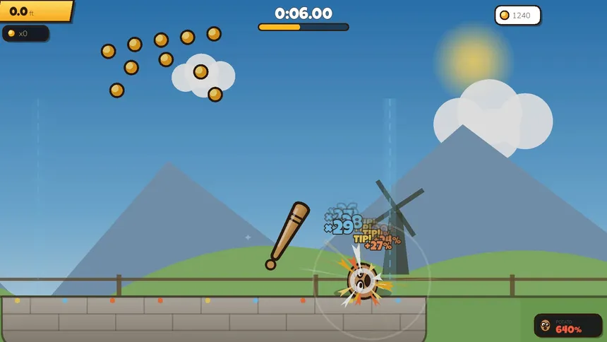 Скриншот 2 к игре Silly Potato — Home-Run Edition
