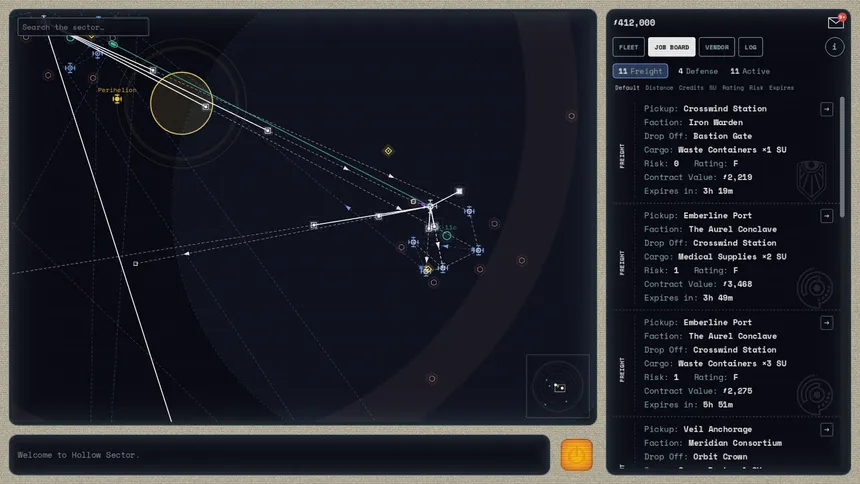 Скриншот 1 к игре Hollow Sector