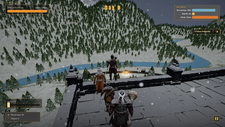 Скриншот 1 к игре Jwala: Himalayan Temple Defense