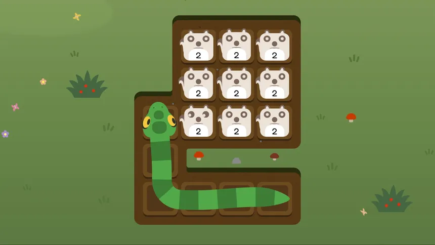 Скриншот 1 к игре 204Snake