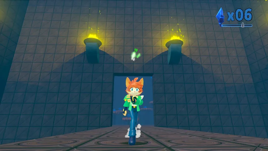 Скриншот 1 к игре Calico Wilder and the Crystal Blade