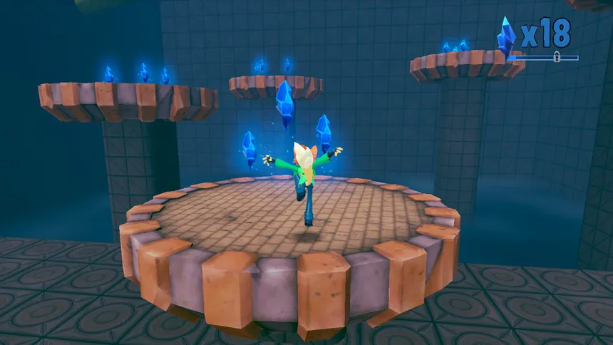 Скриншот 2 к игре Calico Wilder and the Crystal Blade