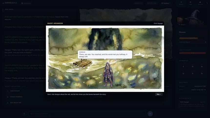 Скриншот 4 к игре IMMRAMA: Voyages of the Otherworlds