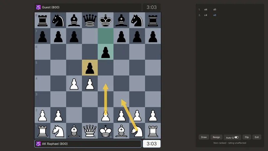 Скриншот 2 к игре ChessReloaded