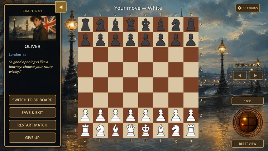 Скриншот 4 к игре CHECKBORNE - A CHESS ADVENTURE
