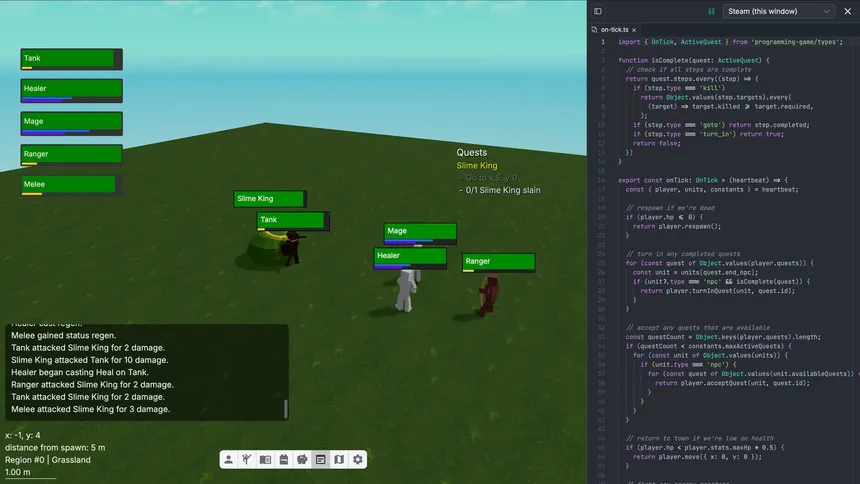 Скриншот 1 к игре Programming Game
