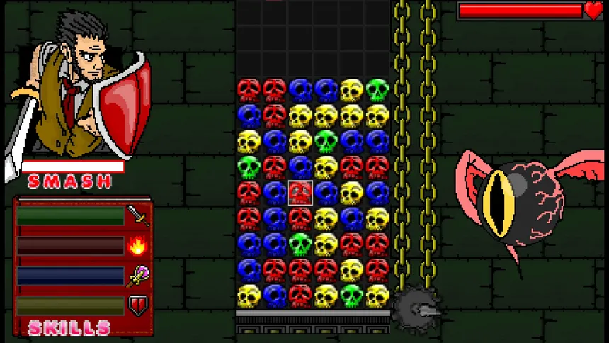 Скриншот 4 к игре Cursed Minis: Crystal Skull Smash