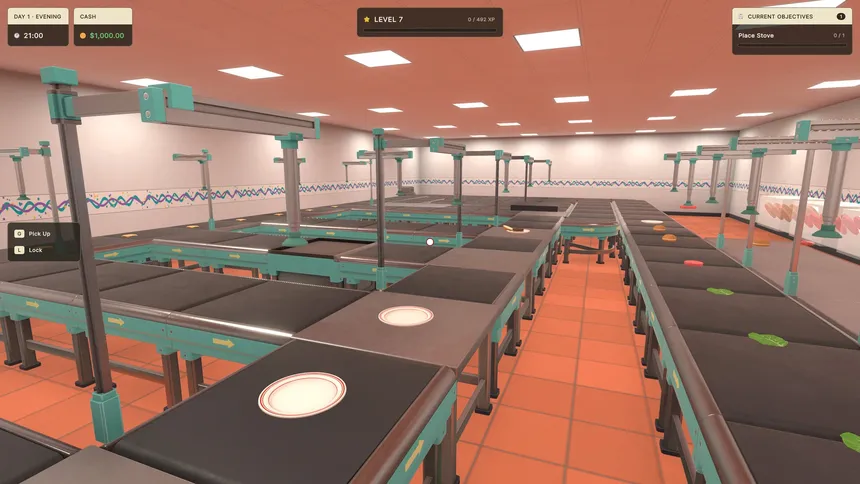 Скриншот 2 к игре Burger Factory Simulator