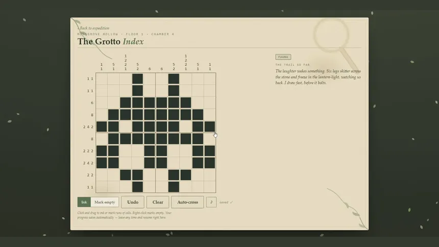 Скриншот 1 к игре The Grotto Index