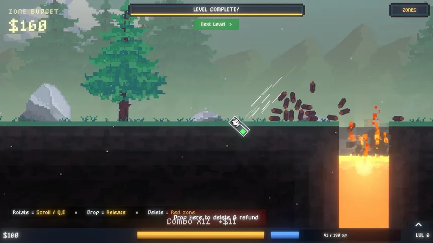 Скриншот 3 к игре Log Drop