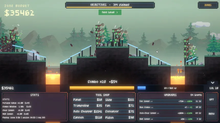 Скриншот 4 к игре Log Drop